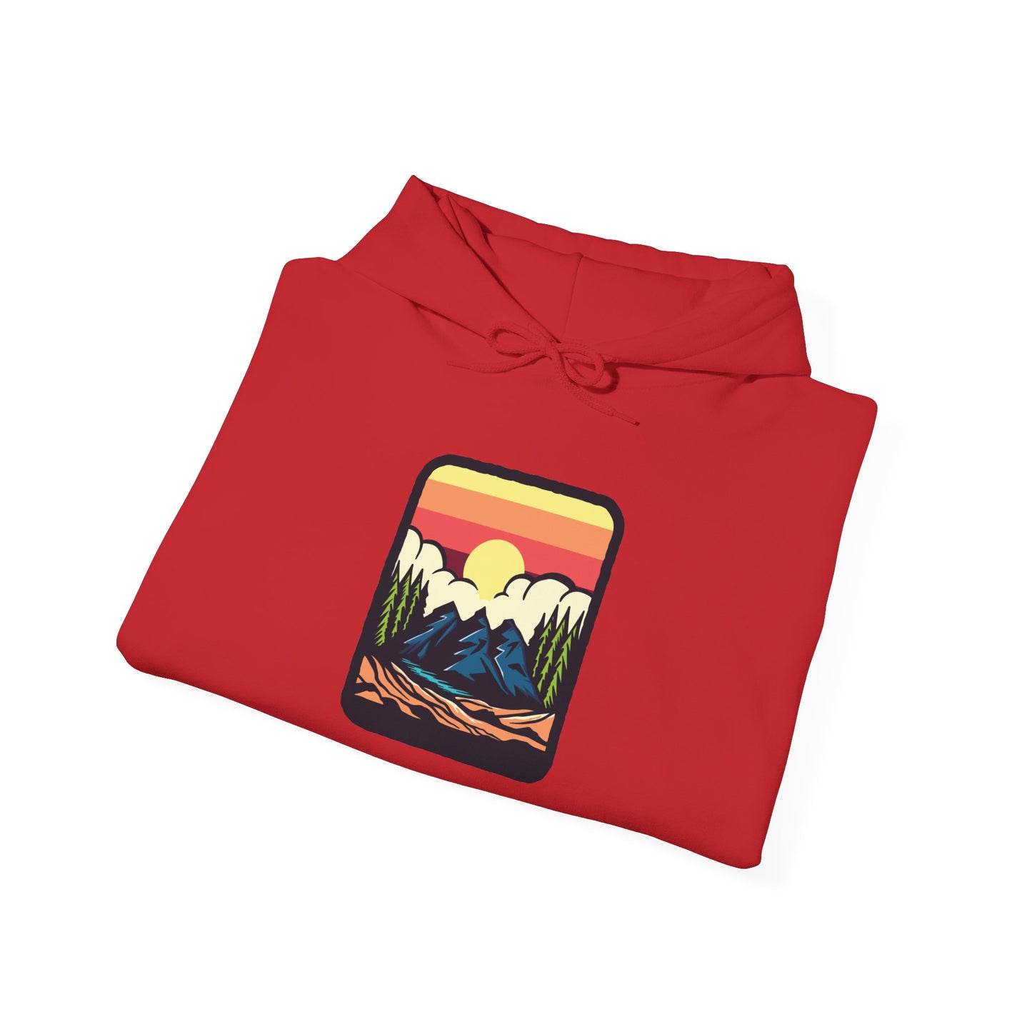 Mountain Sunset Heavy Blend™ Hooded Sweatshirt - 6 colors