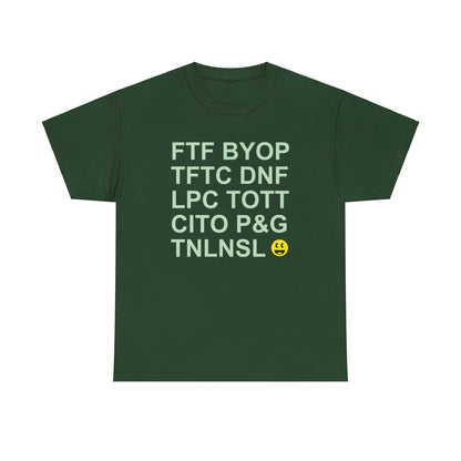 Geocaching Acronyms Tee - 8 colors
