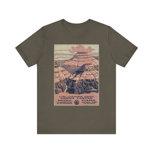 Grand Canyon Vintage Poster Tee - 7 colors