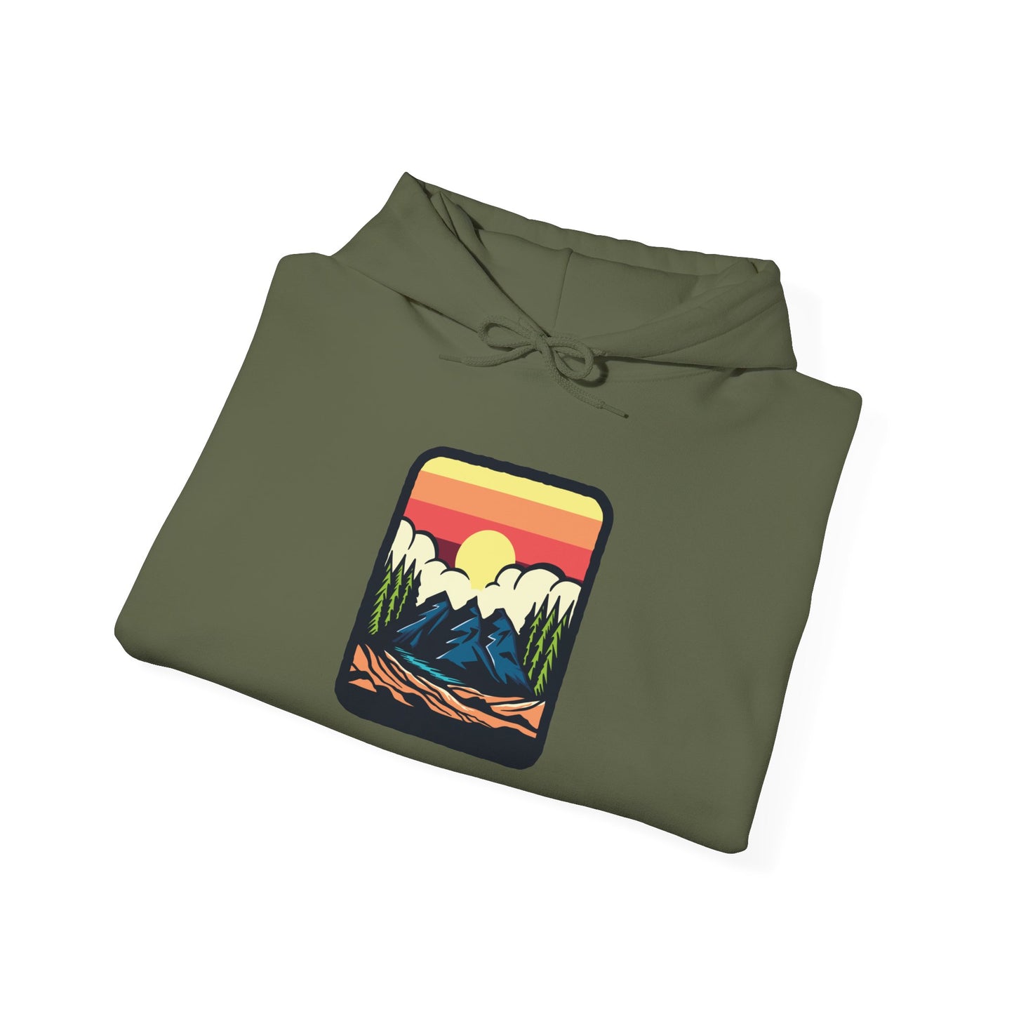 Mountain Sunset Heavy Blend™ Hooded Sweatshirt - 6 colors
