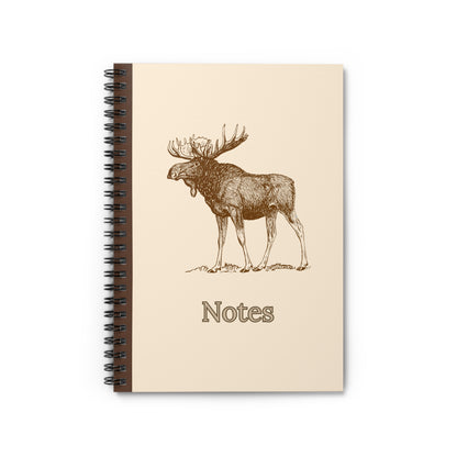 Bull Moose Spiral Notebook - Ruled Line 6"x8"