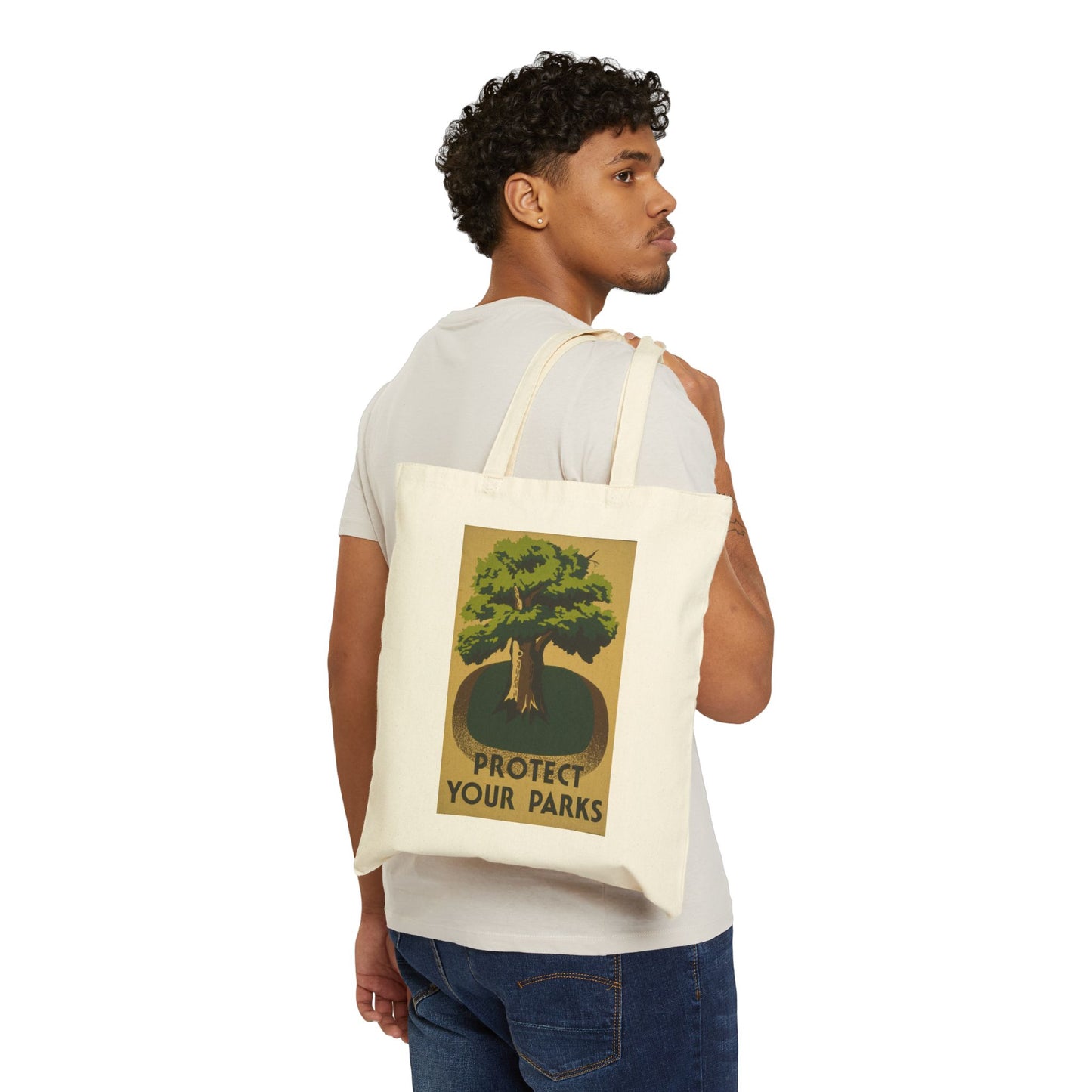 Protect Your Parks Cotton Canvas Tote Bag - 2 colors