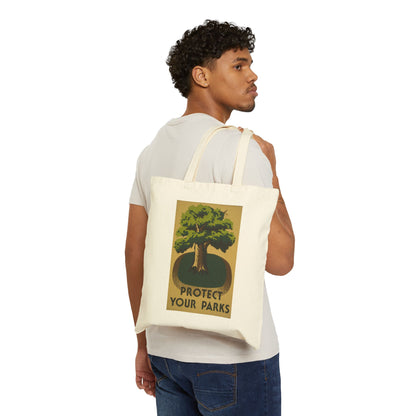 Protect Your Parks Cotton Canvas Tote Bag - 2 colors