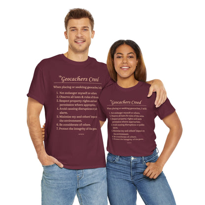 The Geocaching Creed Tee - 6 colors