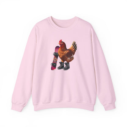 The Snowboard Chicken Sweatshirt - 7 colors
