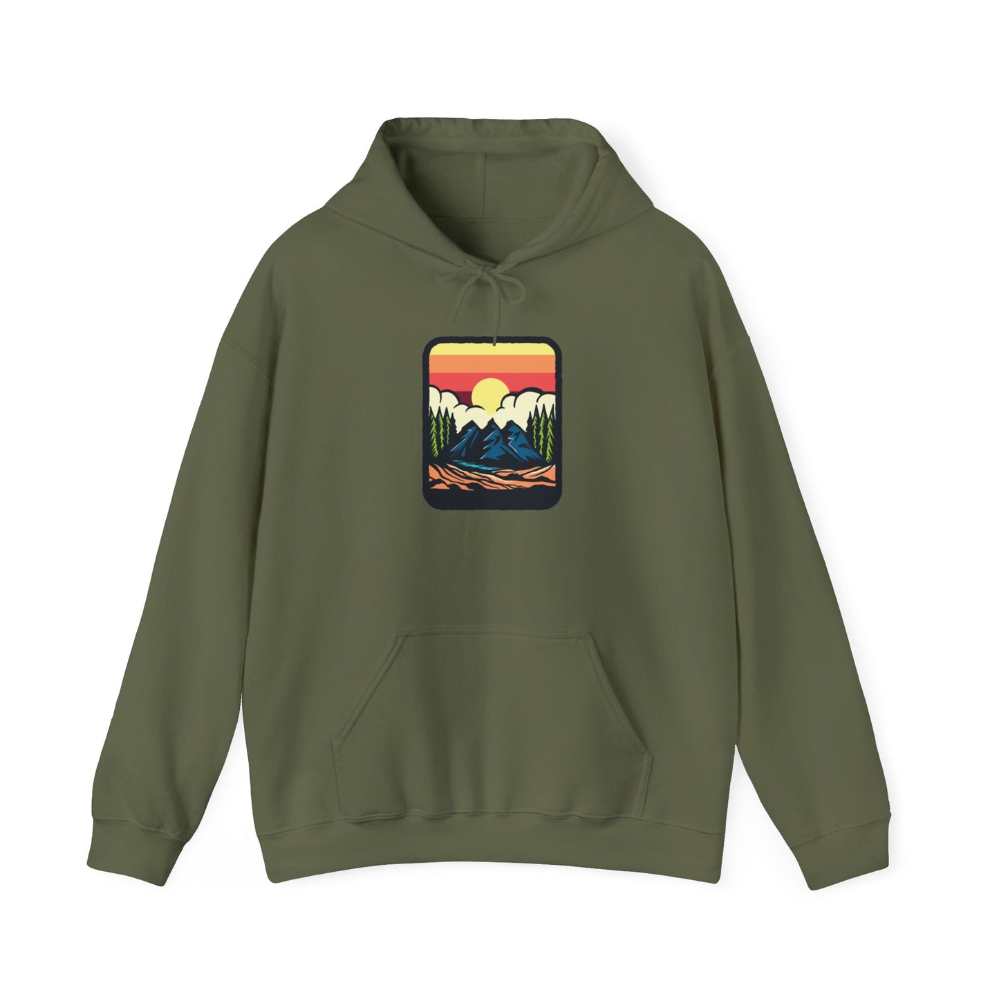 Mountain Sunset Heavy Blend™ Hooded Sweatshirt - 6 colors