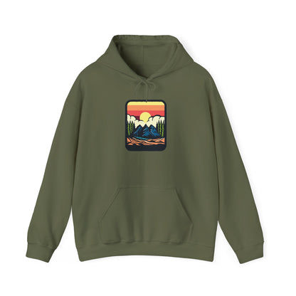 Mountain Sunset Heavy Blend™ Hooded Sweatshirt - 6 colors