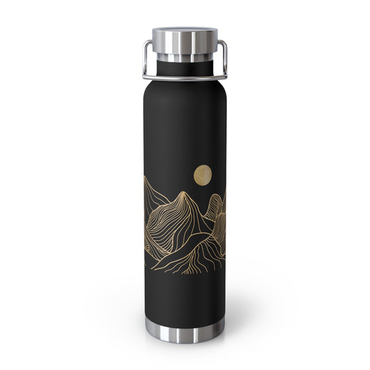 Mountain Moon Copper Vacuum Insulated Bottle, 22oz - 3 colors