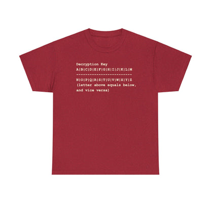 Geocaching Decryption Tee - 8 colors
