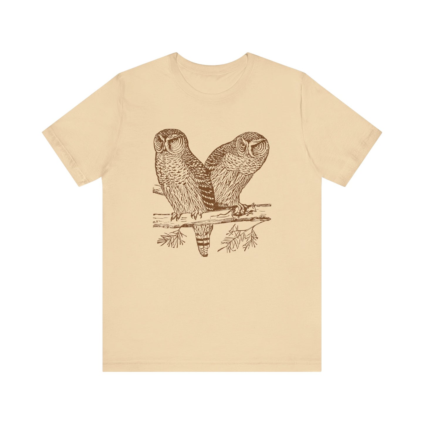 Owl Duo Short Sleeve Tee - 7 colors