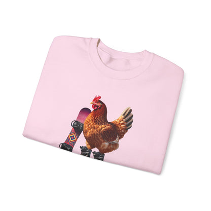 The Snowboard Chicken Sweatshirt - 7 colors