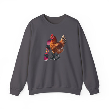 The Snowboard Chicken Sweatshirt - 7 colors