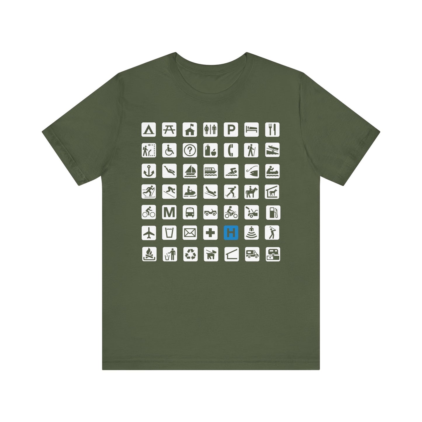 National Park Service Pictograph Tee - 8 colors