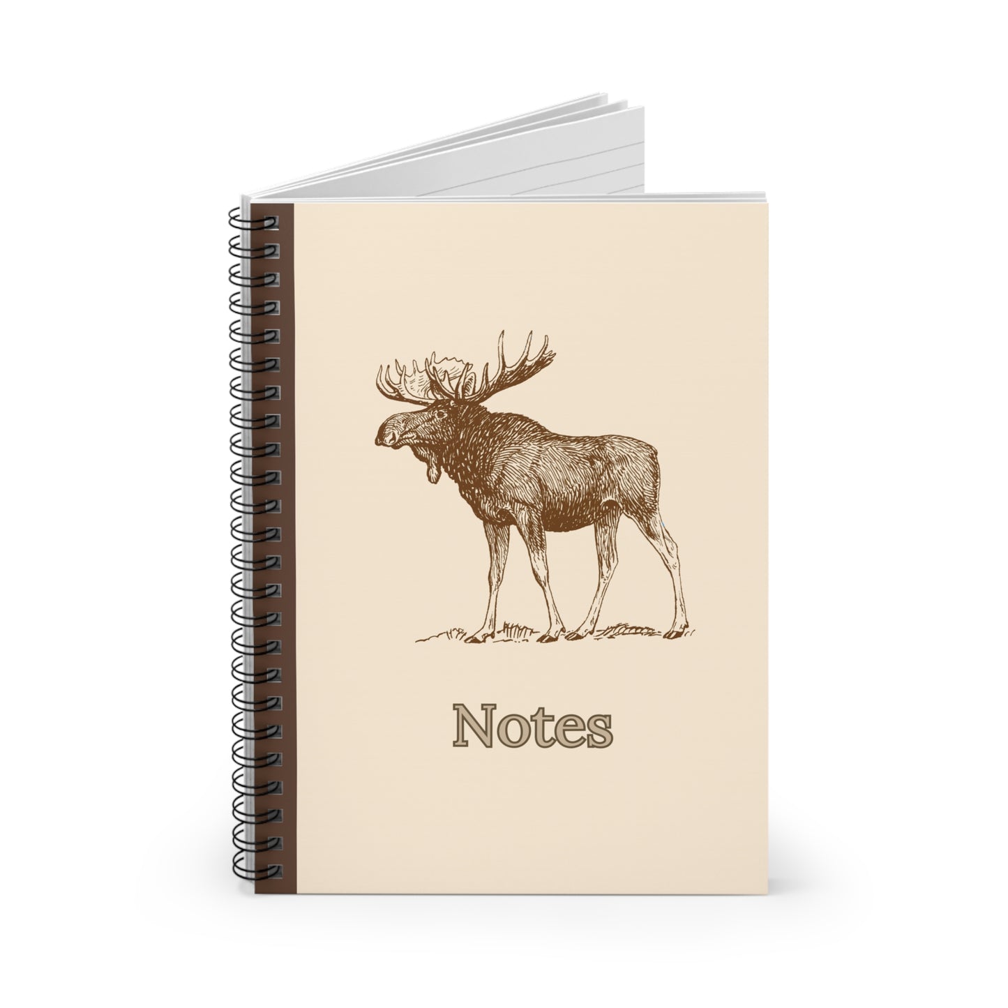 Bull Moose Spiral Notebook - Ruled Line 6"x8"
