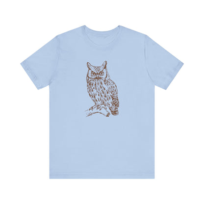 Screech Owl Short Sleeve Tee - 7 colors