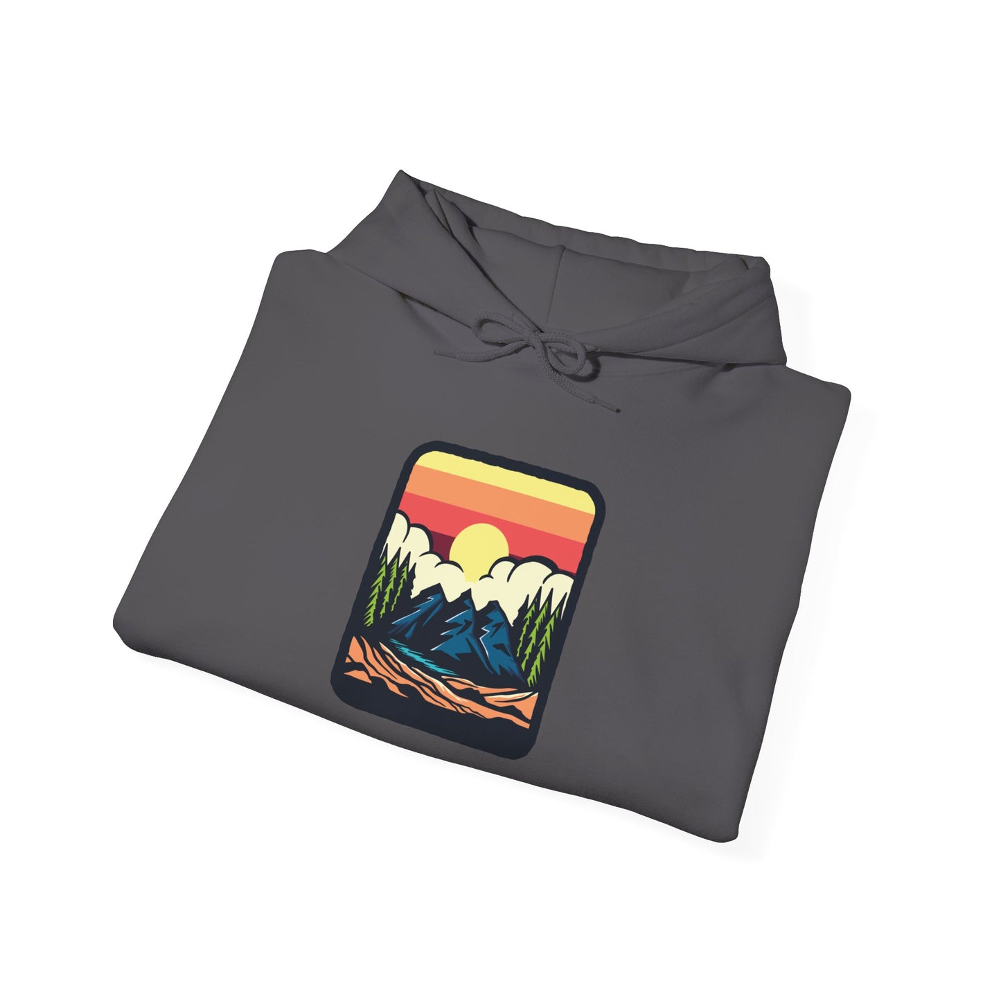 Mountain Sunset Heavy Blend™ Hooded Sweatshirt - 6 colors