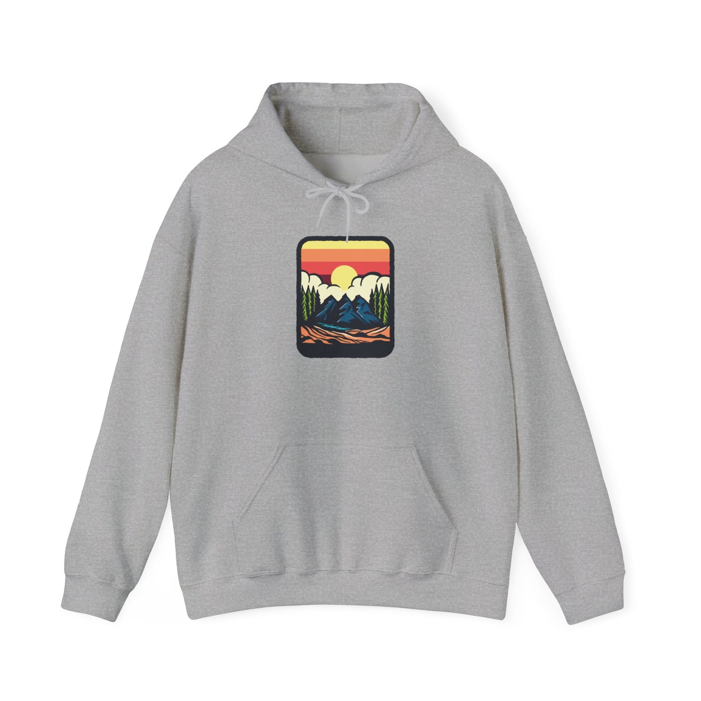 Mountain Sunset Heavy Blend™ Hooded Sweatshirt - 6 colors