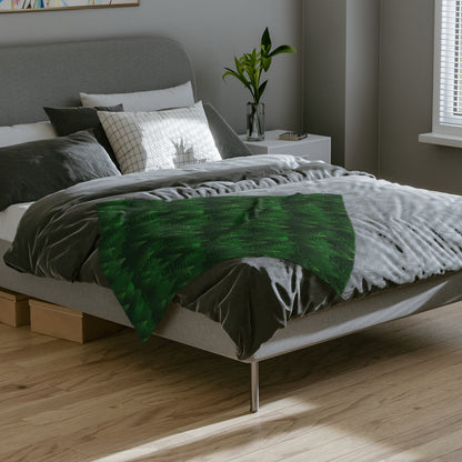 Pine Forest Velveteen Microfiber Blanket - 3 sizes