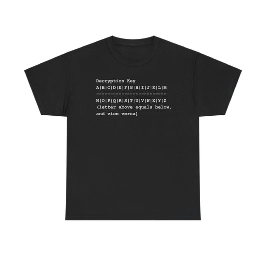 Geocaching Decryption Tee - 8 colors
